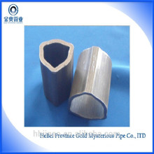 Outer tube 20-60mm cold drawn triangular steel pipe for agricultural machine part